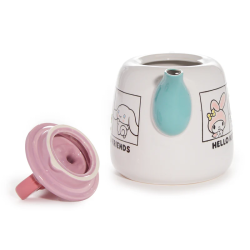 Tetera de cerámica con rejilla Hello Kitty Friends