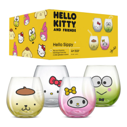 Set de 5 Vasos Hello Kitty y sus amigos