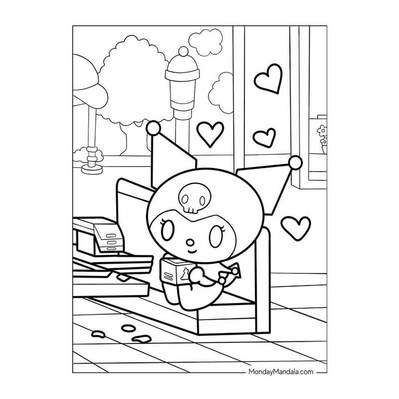 Libro Imprimible: ¡Colorea Sanrio!