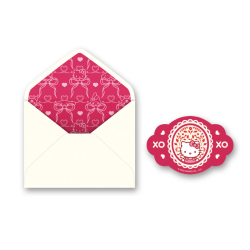 Tarjeta de felicitación Hello Kitty Friends x Studio Oh!