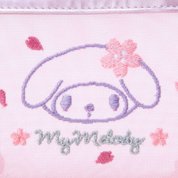 Estuche de malla con cremallera My Melody (Serie Sakura rosa)