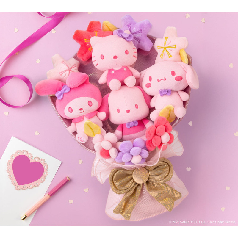 Ramo de peluche primaveral (35cm)