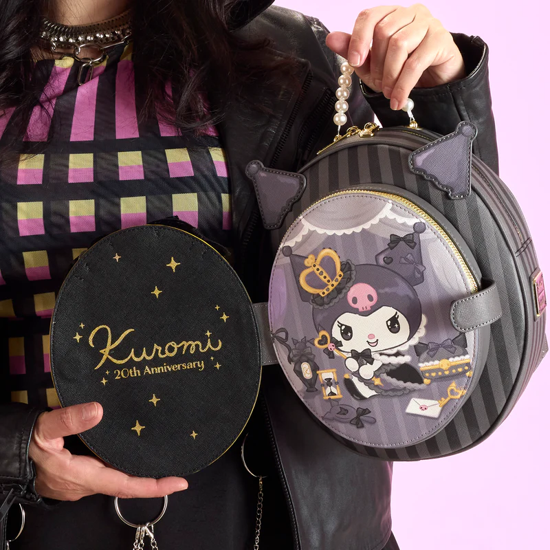 Mochila Kuromi x Loungefly 20º Aniversario